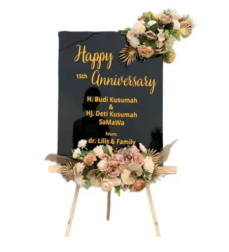 Papan Bunga Akrilik Rowokembu